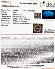 44.220 Carat Turquoise-(1221)